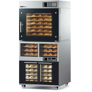 Rack-and-deck-ovens